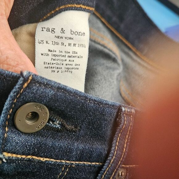 Rag & Bone jeans standard issue fit 1, skinny Mid-rise - Picture 6 of 10